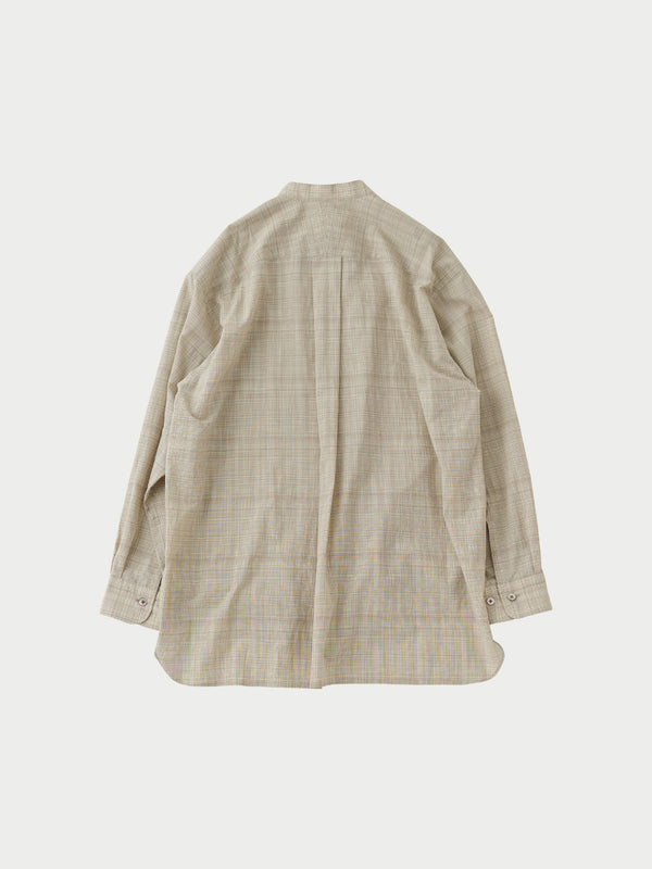 Stand collar L/S shirts