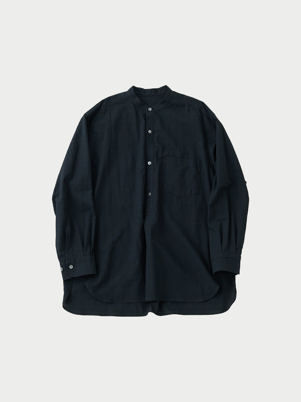 Stand collar L/S shirts