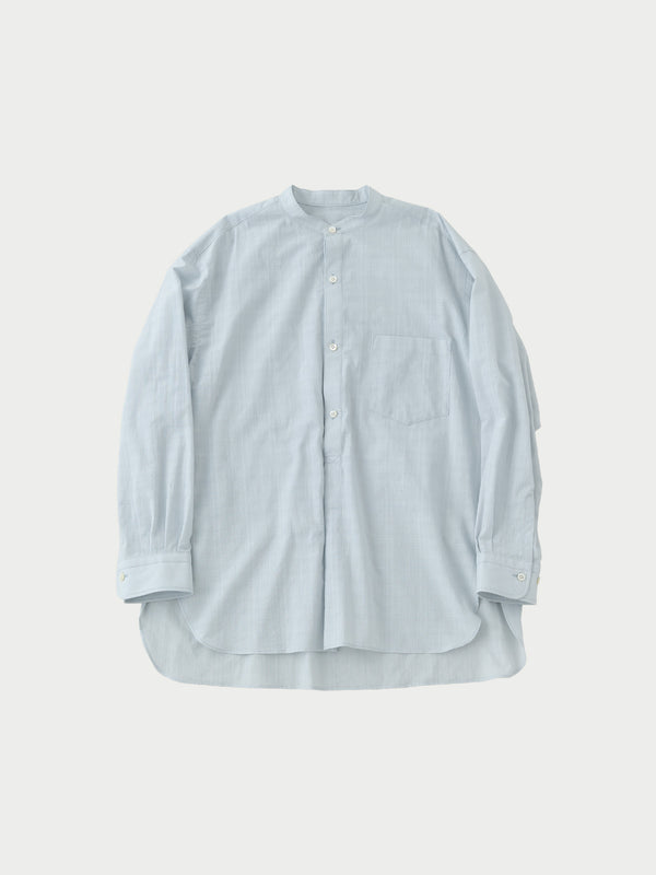 Stand collar L/S shirts