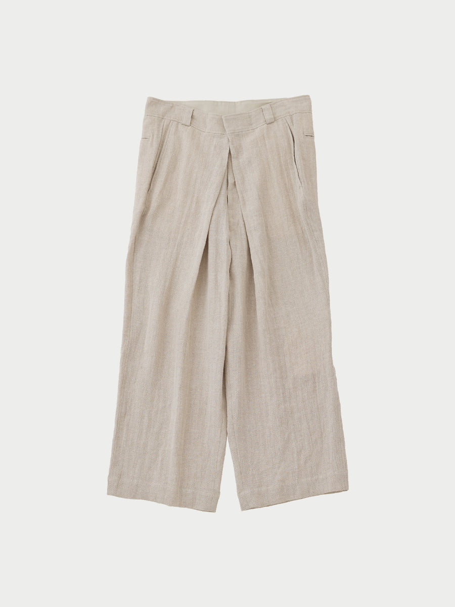 Front tuck pants – URU TOKYO