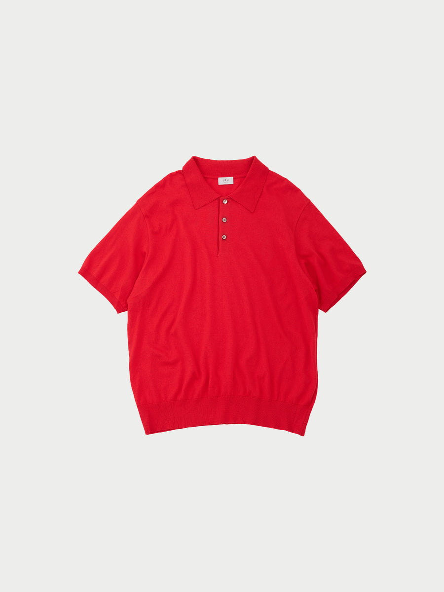 Knit polo – URU TOKYO