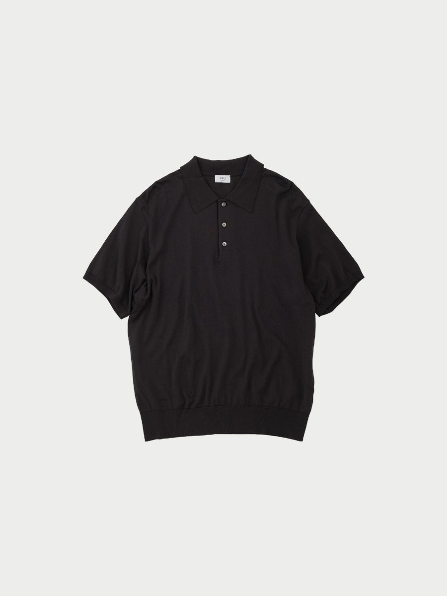 Knit polo – URU TOKYO