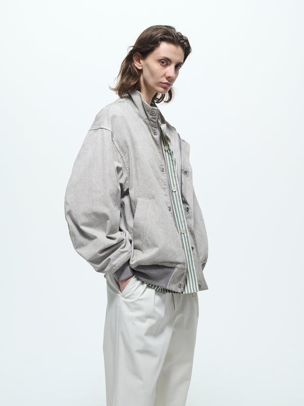 Zip up blouson
