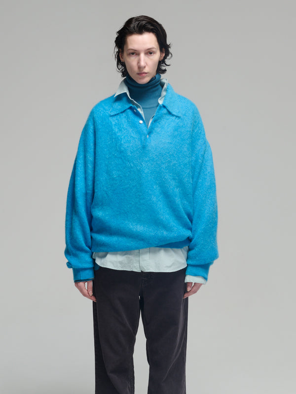 Knit polo