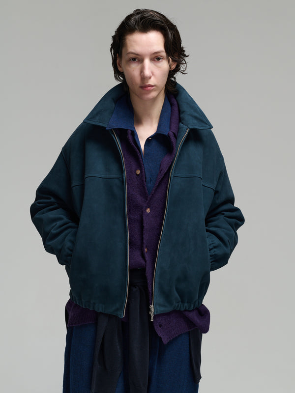 Zip up blouson