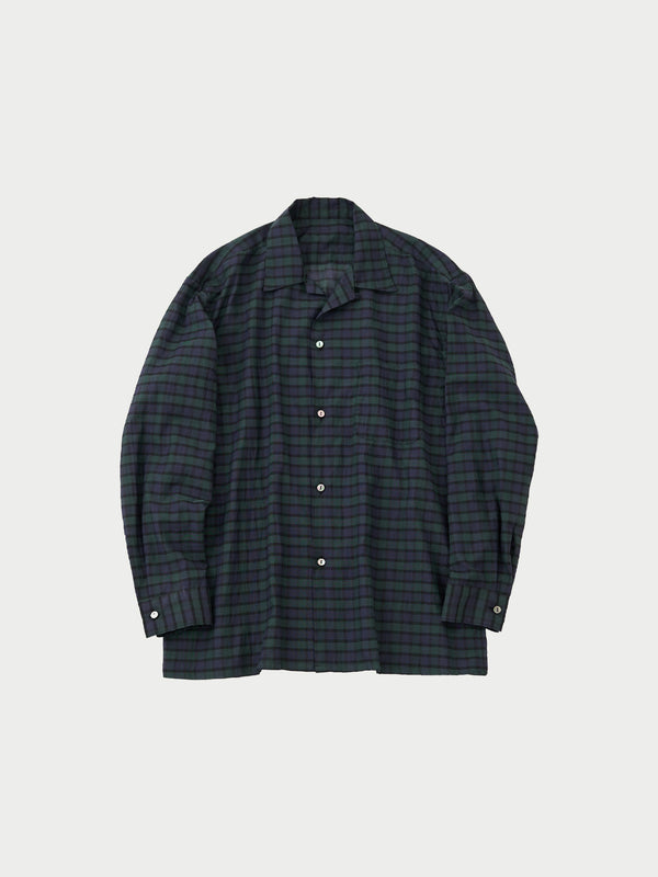 Open collar L/S shirts