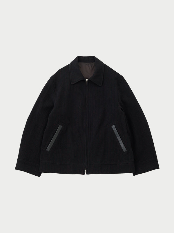 Zip up blouson