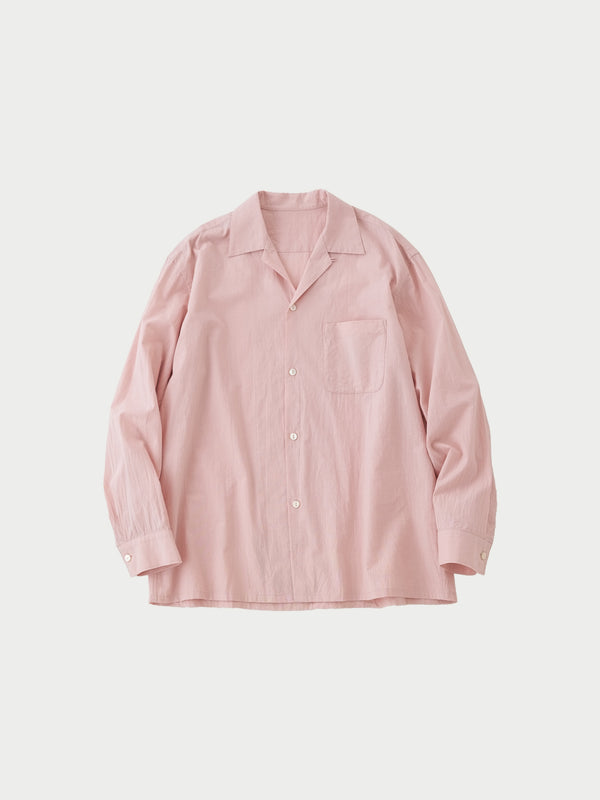 Open collar L/S shirts