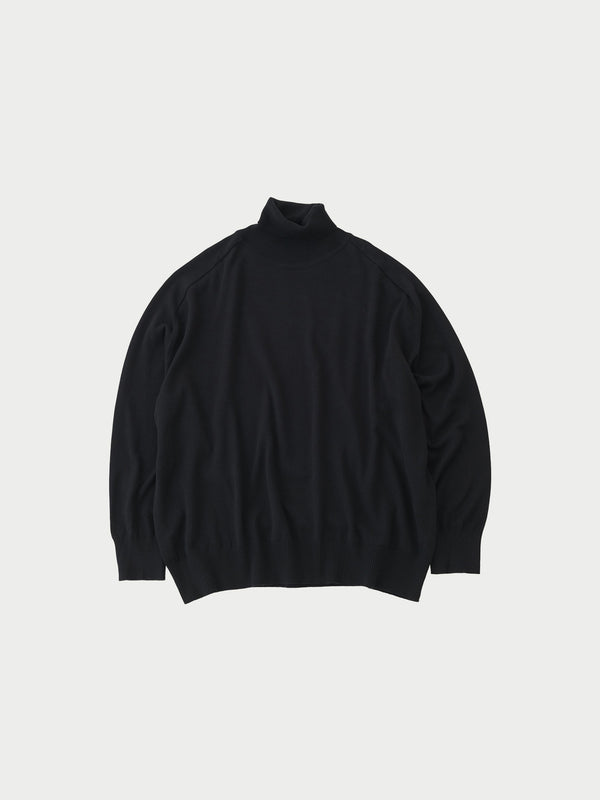 Turtle neck knit