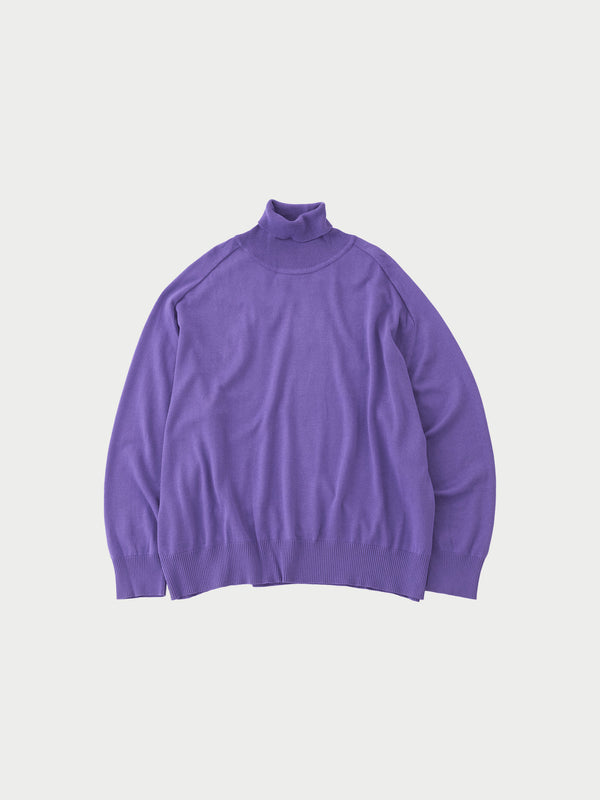 Turtle neck knit