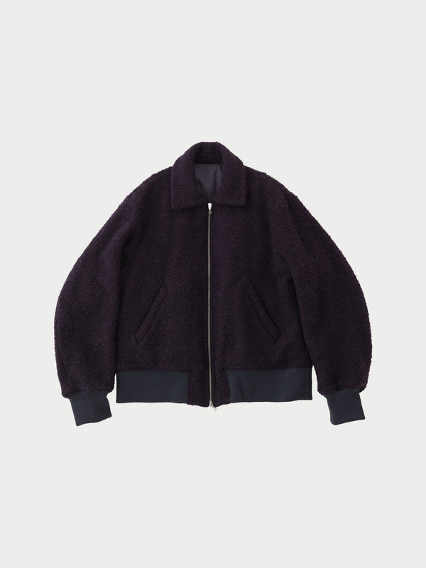 Zip up blouson