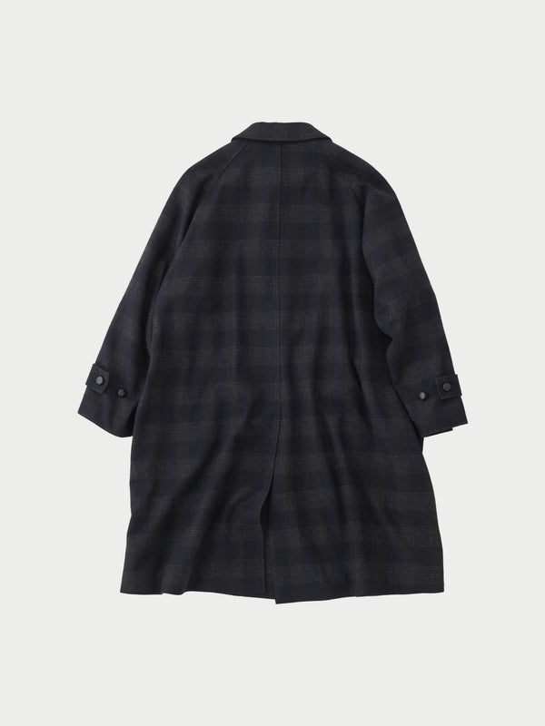 Balmacaan coat