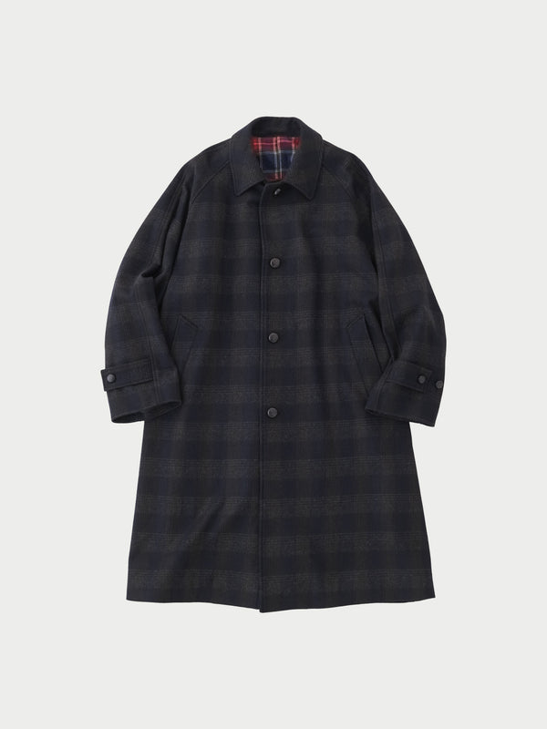 Balmacaan coat
