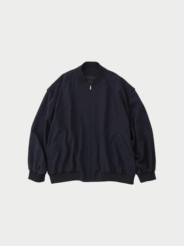 Zip up over blouson