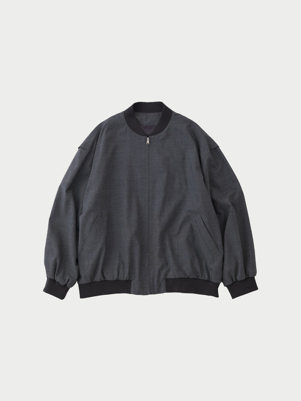 Zip up over blouson