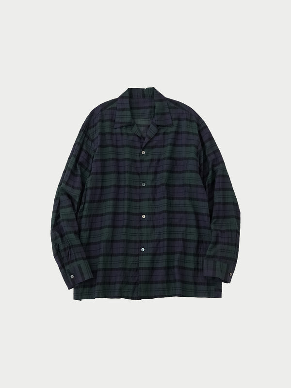 Open collar L/S shirts