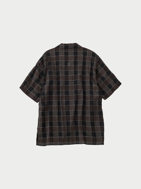 Open collar S/S shirts