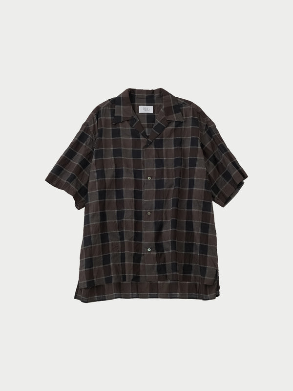 Open collar S/S shirts