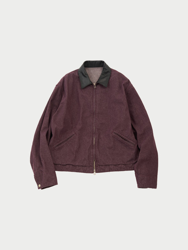 Zip up blouson