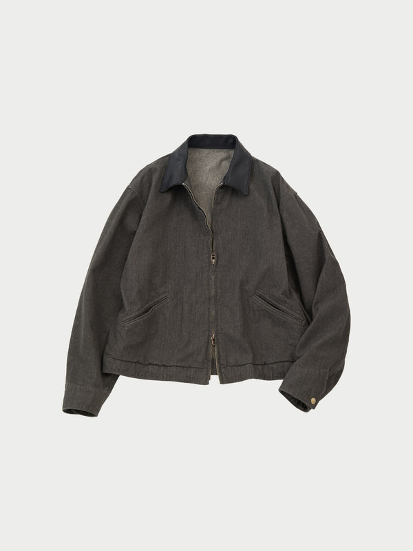 Zip up blouson
