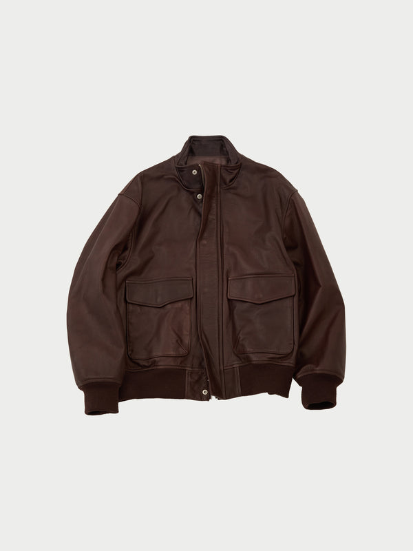 Zip up blouson