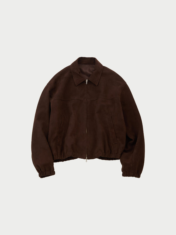 Zip up blouson