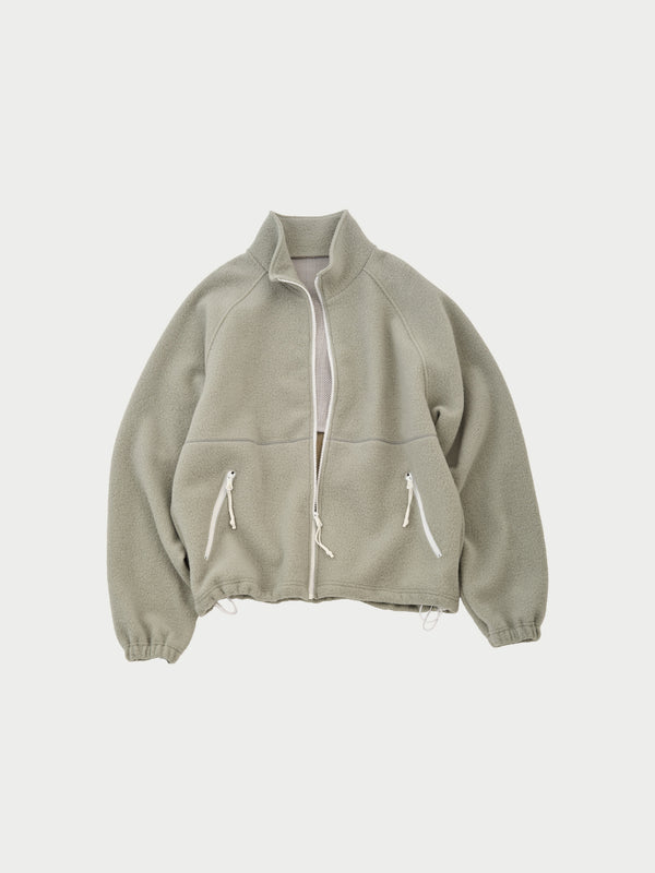 Zip up blouson