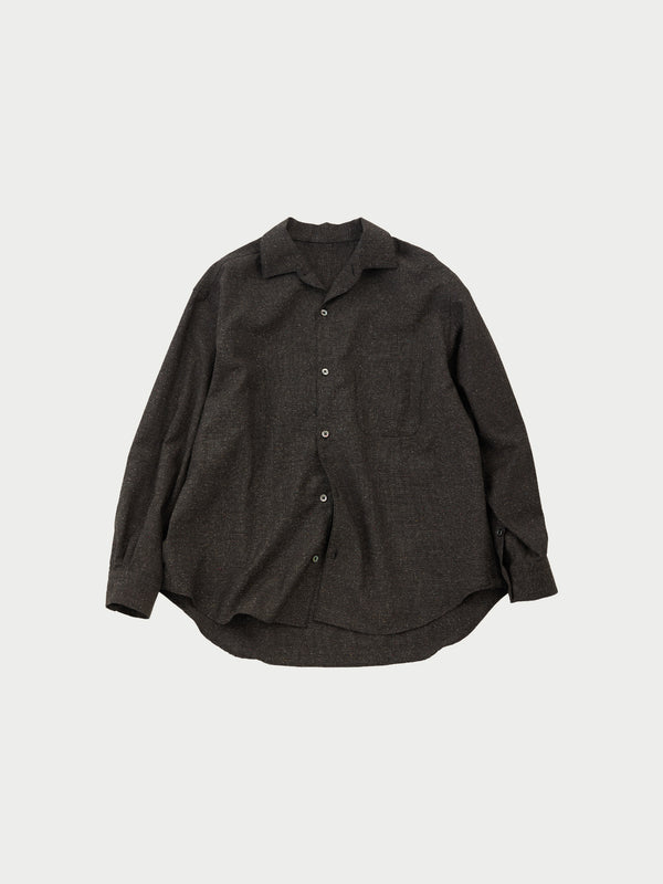 Italian collar L/S shirts b