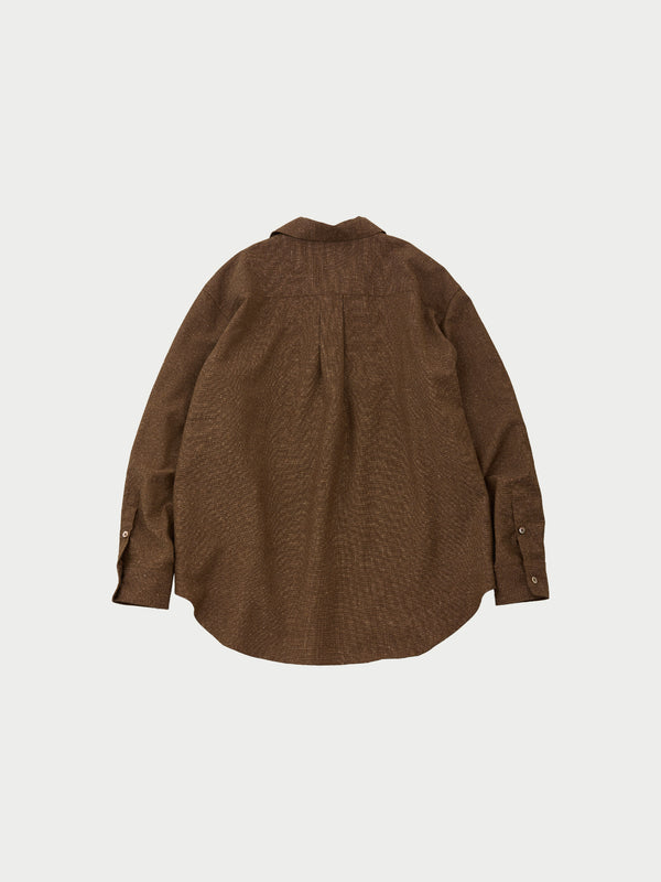 Italian collar L/S shirts b