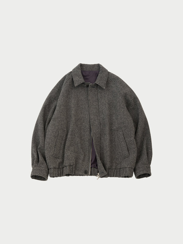 Zip up blouson