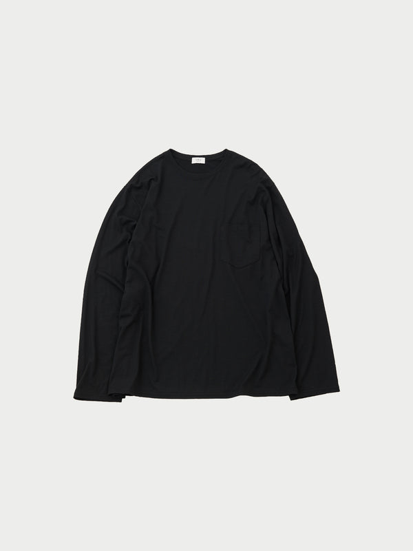 Crew neck L/S tee A