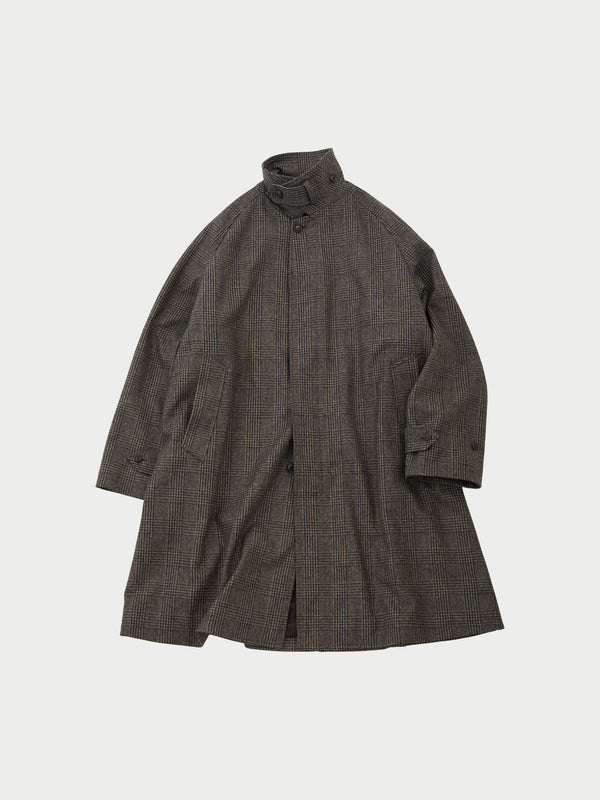 Balmacaan coat
