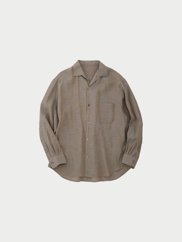 Italian collar L/S shirts B