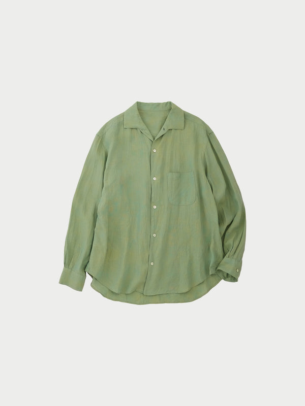 Italian collar L/S shirts B
