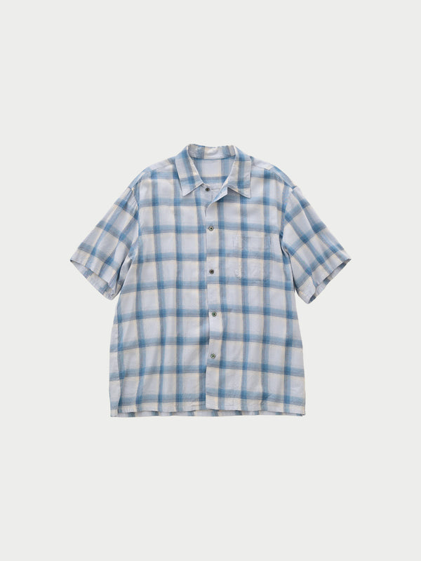 Open collar S/S shirts