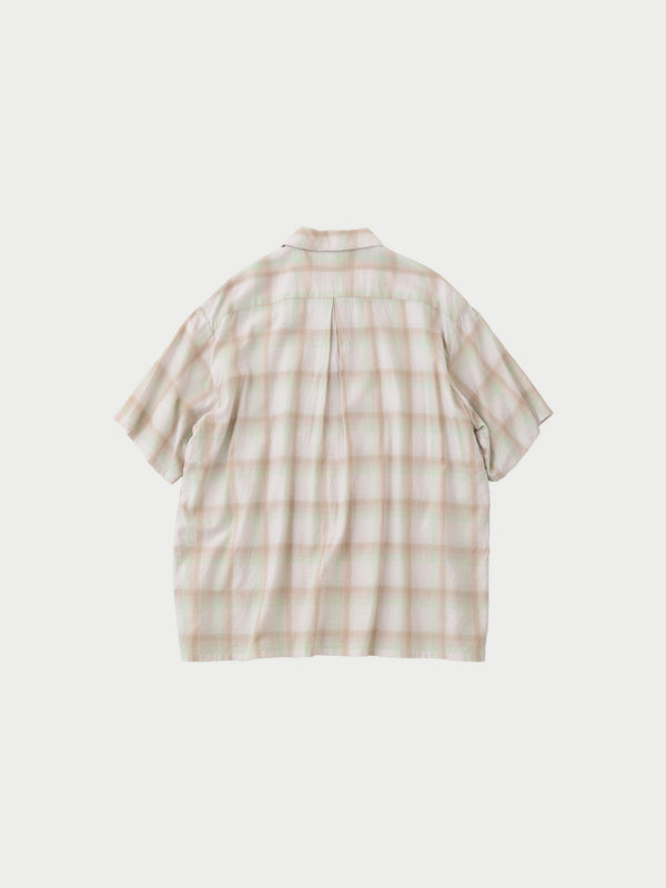 Open collar S/S shirts