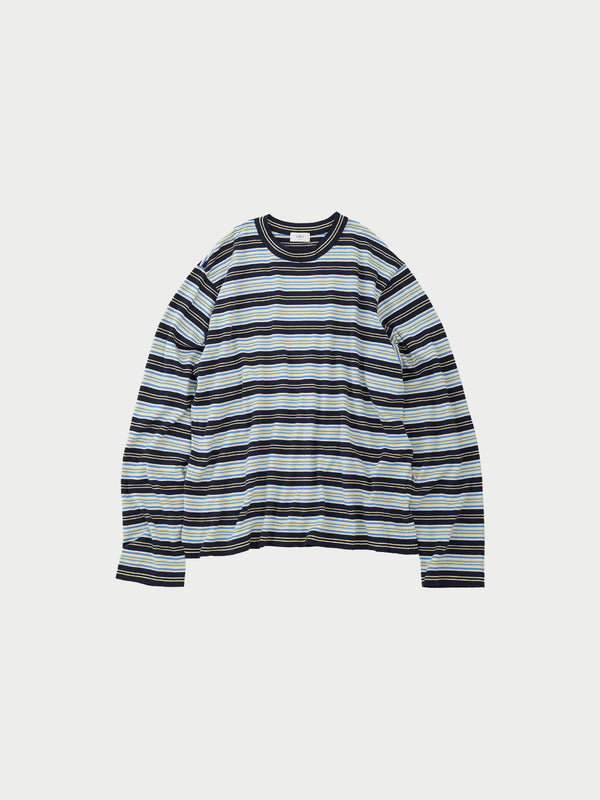 Crew neck L/S knit tee