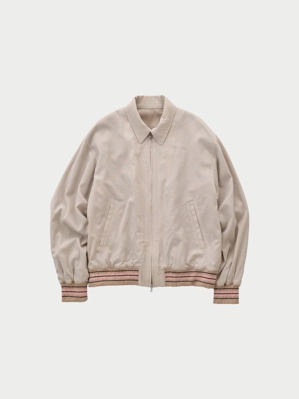 Zip up blouson