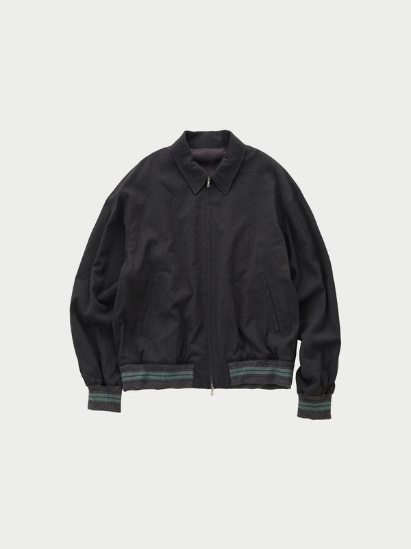 Zip up blouson
