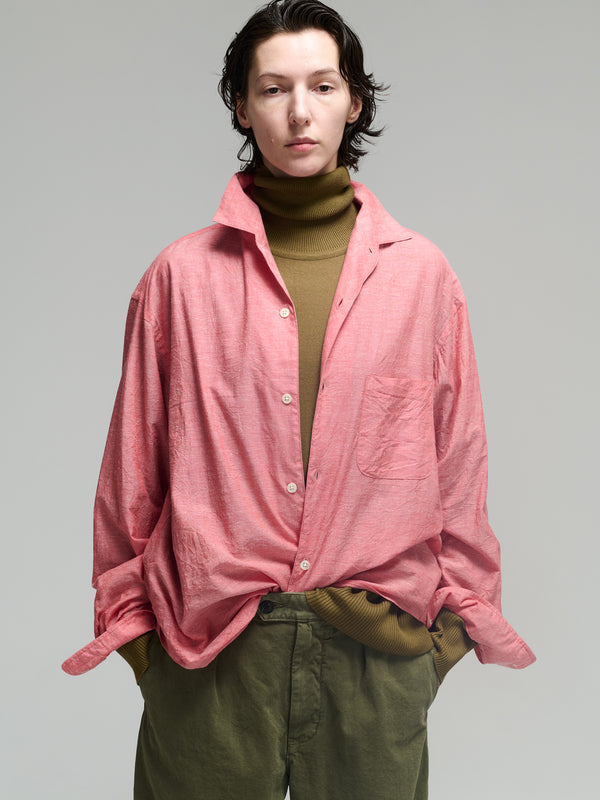 Italian collar L/S shirts A