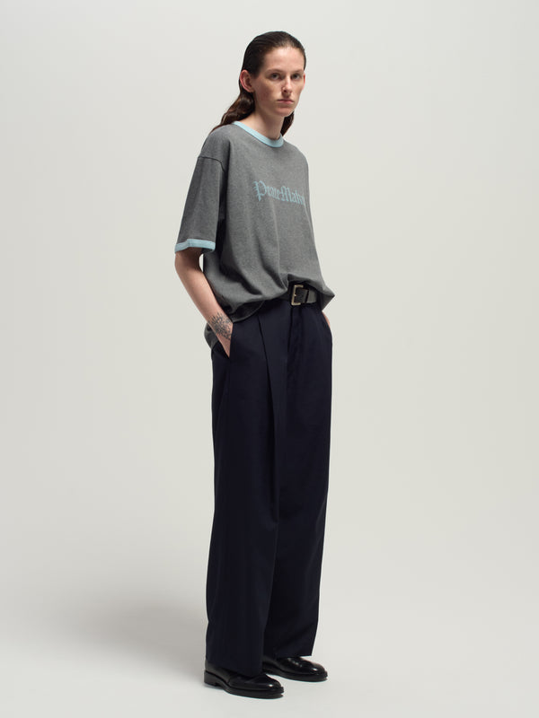 1 tuck pants