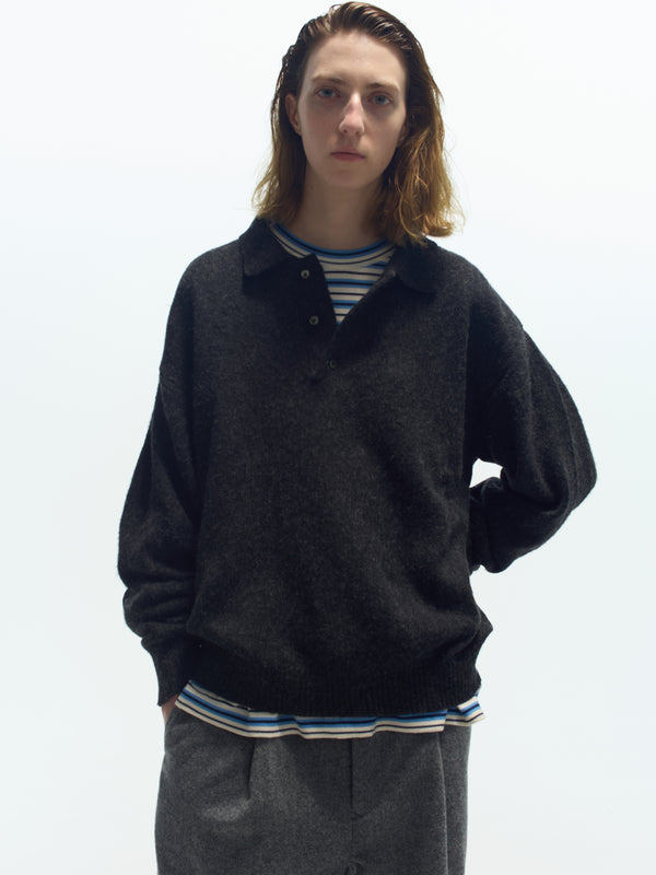 Knit polo