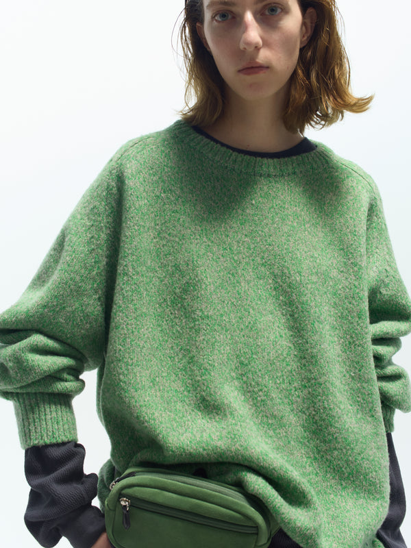 Crew neck L/S tee
