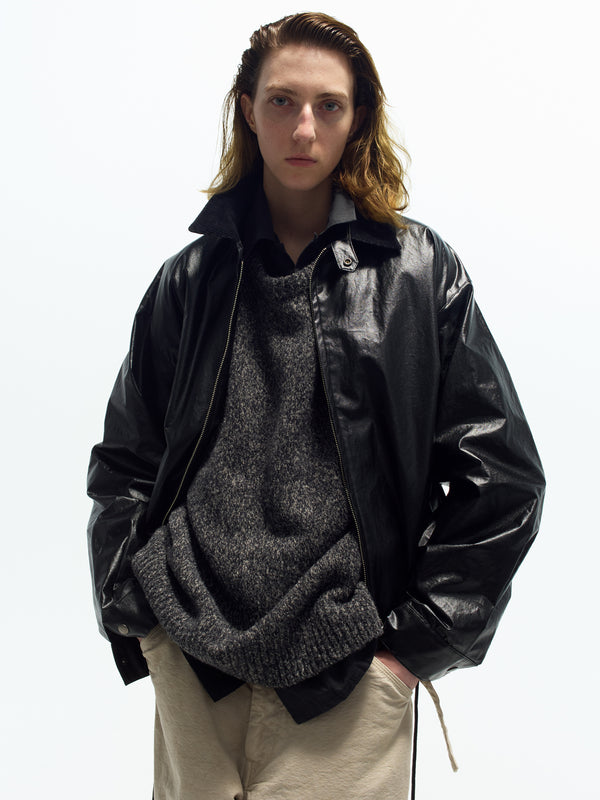 Zip up blouson