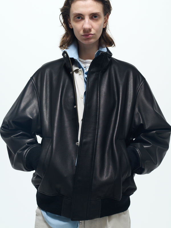 Zip up blouson