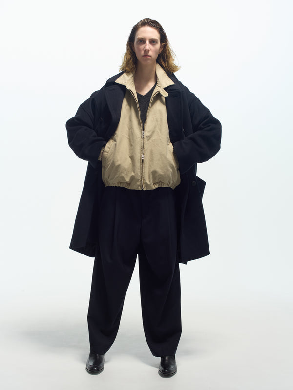 1 tuck pants