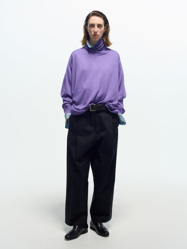 Turtle neck knit